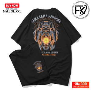kaos distro pria keren prulalisme/t-shirt baju prulalisme satanic sama sama pendosa/pakain pria atasan wanita terlaris termurah