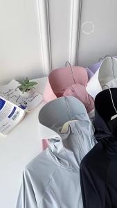 Dazzlin 2024 ใหม่เสื้อผ้ากันแดดฤดูร้อนป้องกันรังสียูวี UPF50+ ชุดกันแดดปลายนิ้วบางเบาและเย็นสบายเสื้อแจ็คเก็ตขี่จักรยาน