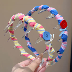 Colorful Stripe Non-slip Decorative Hair Band