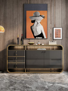 YINGHUADU | Italian Luxury Modern Simple Entry Console Cabinet