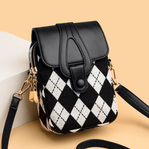 ของแท้ หนัง ผู้หญิง กระเป๋าสะพายข้าง ฤดูร้อน 2024 กระเป๋าใส่โทรศัพท์ย้อนยุค ทันสมัย กระเป๋าสะพายไหล่เดี่ยว หลากหลาย กระเป๋าใส่เหรียญ