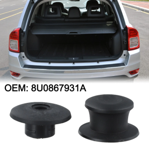 For Audi Q3 A7 A5 Rear Trunk Buckle Panel Bracket Plug Trunk Partition Cover Fixed Clip Auto Interior Accessories 8U0867931A