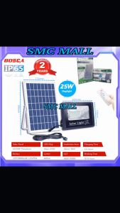 2Year Warranty 25W Heavy Duty Solar Led Outdoor Flood Light Street Lamp IP65 Waterproof With Remote BOSCA S01 25W