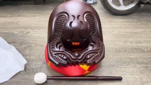 Mõ tụng kinh đài loan 12in RxC: 30x30cm