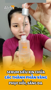 Combo dưỡng da 1: Kem chống nắng cho mặt Alifa Sun Block 50g và Serum dưỡng ẩm dưỡng trắng da Alifa BIO 35ml