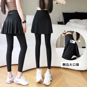 Quần Tập Yoga Cạp Cao Cho Nữ Quần Chạy Bộ Thể Dục Quần Shark Cỡ Lớn Quần Áo Thể Thao Mùa Xuân Thu Quần Áo Nữ