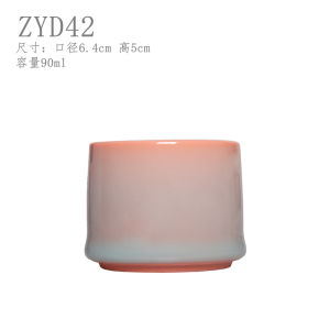 Retro Chinese Style Blue Porcelain Tea Cup Single Bowl Snow Dot Pig Oil Jelly Cup Durable Dining Utensils for Tea Lovers