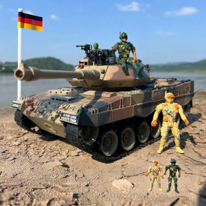 XIONGDITANK | Large Scale Tiger Tank Remote Control Battle Vehicle Metal