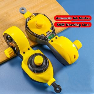 Construction Measuring Tools Ink Marker Duct Woodworking Chalk Ink Drawing Line Marker Carpenter Tools Wood Scriber Nylon Wire