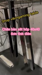 Chân bàn sắt hộp 40x40 - hàng sơn tĩnh điện