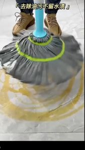 ไม้ม็อบถูพื้นแบบบิดล็อค กับ ผ้าม็อบไมโครไฟเบอร์ MOP 360 องศา สร้างความสวยงามใหม่ พร้อมส่งจากไทย