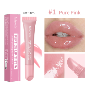 ibcccndc | 4 Colors Lip Glosses Plump Moisturizing Lip Glaze Essence Gel Oil Long Lasting Nourishing Lipstick Care Products for Women Girls