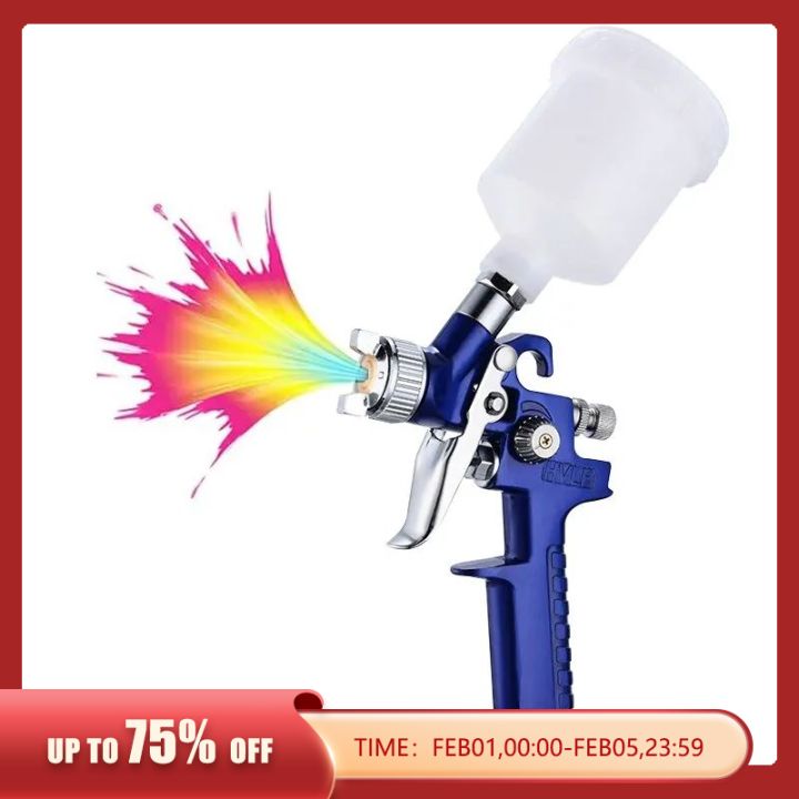 Mini Hh2000 Pneumatic Spray Paint Sprayer 0.8mm/1.0mm Nozzle