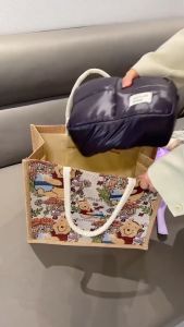 OMYGOOSE Grosiran TAS TOTE BAG BEAR BESAR WANITA  / TFW 020