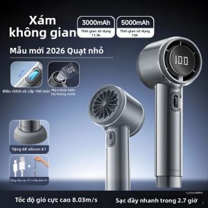 Bull | Quạt Mini USB Cầm Tay Êm Ái Mạnh Mẽ