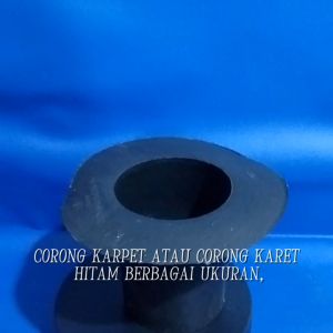 corong karpet corong karet hitam 2inch 25inch 3inch 4inch