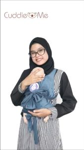 Gendongan bayi Prematur Meitai CuddleMe Permata metode Kanguru M shape