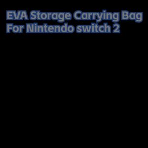 Portable Carrying Case for Nintendo Switch 2 Console Large Storage Traval Protective EVA Hard Bag Shell for Switch 2 Accessories