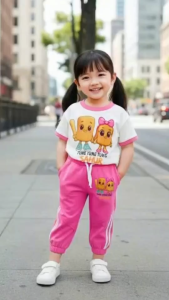 SETELAN ANAK PEREMPUAN MODEL ANOMALI VIRAL SET ANAK USIA 1-10 TAHUN