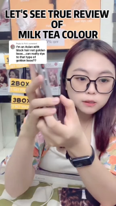 Plant-Based Hair Dye for Natural Milk Tea Shade,No need bleach,Gentle and harmless,Easy coloring,Durable and non fading