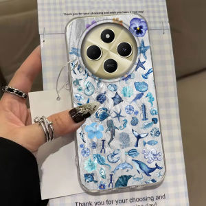 Sea Starสัตว์ดอกไม้หัวใจสําหรับXiaomi Redmi 13C 14C A5 A3 A4 A3Xหมายเหตุ 14 13 12 11 10 11S 10S 8 9 Pro 9C 9A 9Cฝาครอบ