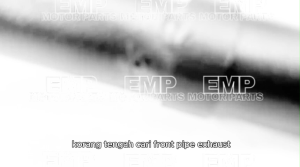 [EMP] PIPE DEPAN EVOZ HEAVY DUTY FRONT PIPE EVO-Z ORI SPEC AA OEM BRACKET BLACK🔥