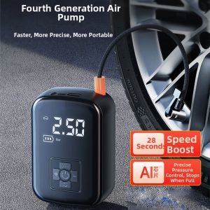 Bơm Lốp Xe Điện Chạy Pin Lithium