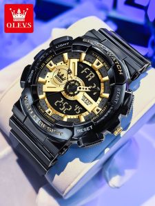 OLEVS | Đồng Hồ Nam Chống Nước Có Đèn Đêm Báo Thức Quartz