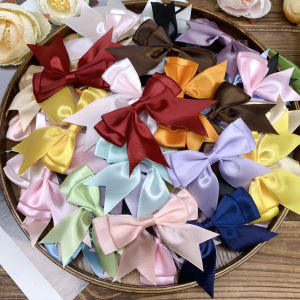 Wide 2.5cm Ribbon Handmade Butterfly Knot DIY Materials Clothing Accessories Hair Decor Card Holder Decoration Materials