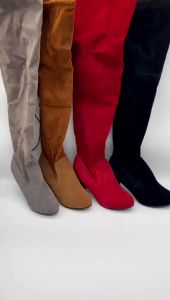 Sepatu Long Boots Flat Korea BO9056: Desain Elegan & Fungsional