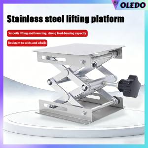 Lift Table 4x4 Lab Plate Jack Scissor Stand Platform Router Workbench Table Woodworking Lift Laboratory Carpentry Tools