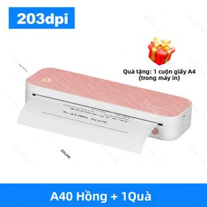PeriPage A4 Máy In Nhiệt Di Động 300DPI/203dpi Bluetooth Ảnh PDF Máy In Tài Liệu Hình Xăm Giấy Truyền Tương Thích Nạp Giấy Bằng Tay