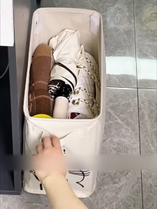 พร้อมส่ง ชั้นเก็บของใต้ตะกร้าโต๊ะสำนักงานชั้นเก็บของกระเป๋าสถานีพร้อมสิ่งประดิษฐ์รถเข็นล้อเลื่อนโมเดลรถเลื่อนได้การจัดเก็บ