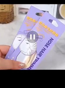 PUSAT GROSIR AS Alat Cukur Bulu Hidung Nose Hair Trimmer Pembersih Alat Pemotong Bulu Hidung Pencukur Bulu Hidung Pria Dan Wanita Set Alat Gunting Bulu Hidung Noise Trimmerr Ear Spoon Pembersih Telinga 2 in 1