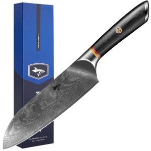 Mad Shark | Chefs Knife for Home Use Fruits Meat Slicing Damascus Steel