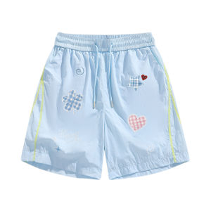 CHARLES JANGS HAPPY HEART | Moisture-wicking Breathable Short Pants