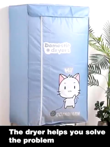 Portable Electric Dryer 1100W Folding Baby Dryer Installation Free Smart Portable Dryer UV Sterilization