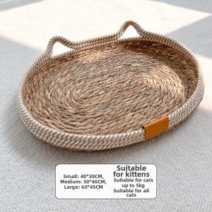 HELLOLEIBOO | Durable Integrated Cat Scratcher Toy Bed