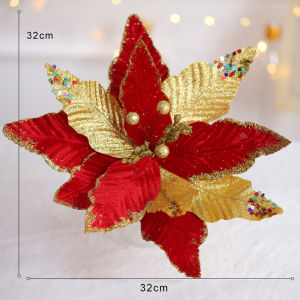 Christmas Decorations Holiday Creative Party Atmosphere Decor Atmosphere Flower Festival Wreath For Home Tree Accessories Layout