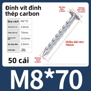 BAIRUITE | Súng Đóng Đinh Mạnh Inox