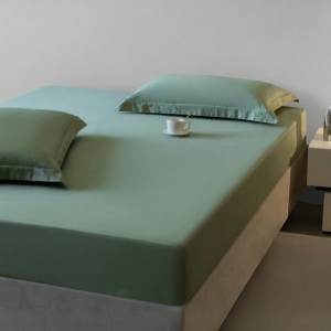 shui yang | Simple Pure Color Long-staple Cotton Bed Skirt