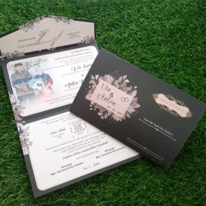 [50pcs] BLANKO UNDANGAN KALENDER DUDUK | BLANGKO UNDANGAN | BLANKO KOSONGAN | UNTUK PERNIKAHAN / KHITANAN TIK 200gr