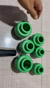 Rắc co nhựa xanh PPR phi 20/25/32mm - Phụ kiện ppr