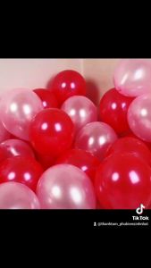 combo 50/100 vỏ bóng bay- Balloon Tròn nhũ màu sắc óng ánh siêu đẹp  chất dày dặn tặng dây buộc bóng