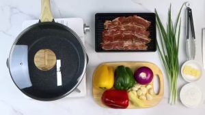 GiPP 24/28cm หม้อเคลือบเซรามิก กระทะที่ไม่ติด กระทะ หม้อเคลือบแบบไม่ติด ใช้สำหรับเตาทุกประเภท