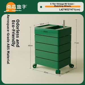 NANGUAHEZI | Antique Style Movable Side Table