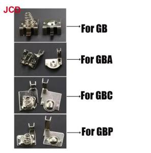 JCD For Game Boy Advance Color Console Shell Motherboard Battery Terminals Spring Contacts Battery Holder For GB DMG GBA GBC GBP