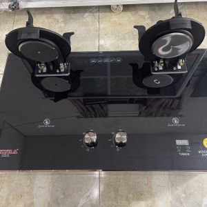 BẾP GAS ÂM LẬT 9 ĐẦU ĐỐT HẸN GIỜ ( NGẮT GAS TỰ ĐỘNG )