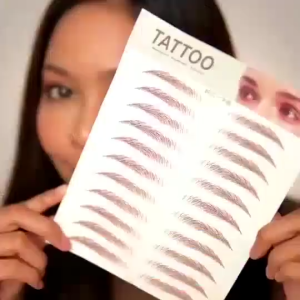Eyebrow Stiker Tattoo Alis 6D Instan Waterproof Cetakan Dalam 5 Menit XX010
