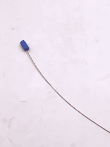 100PCS Anti-Tamper Steel Wire Seal Numbered Security Pull Tight Steel Wire Seals for Truck Trailers Cargo Containers